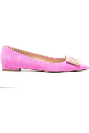 ROBERTO FESTA Suede ballerina shoes