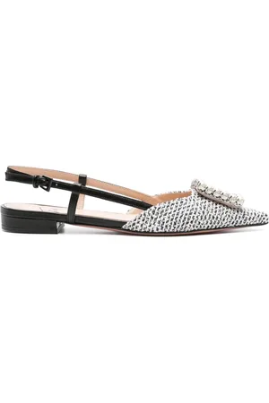 ROBERTO FESTA Lavanda slingback ballerina shoes