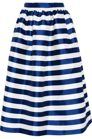KIMHEKIM Striped flared skirt