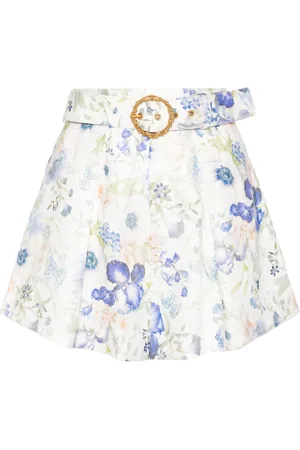 ZIMMERMANN Natura chambray shorts