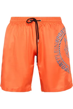 Philipp Plein Logo-print swim shorts