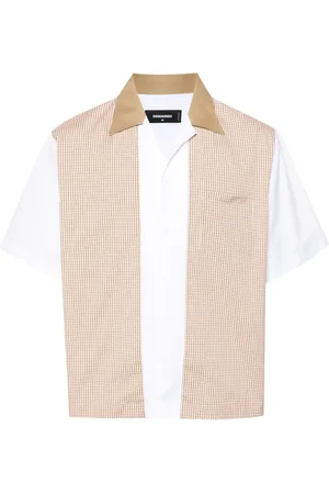 Dsquared2 Plaid poplin shirt