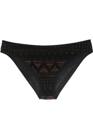 Marlies Dekkers Dolce Vita mesh-detail bikini bottoms