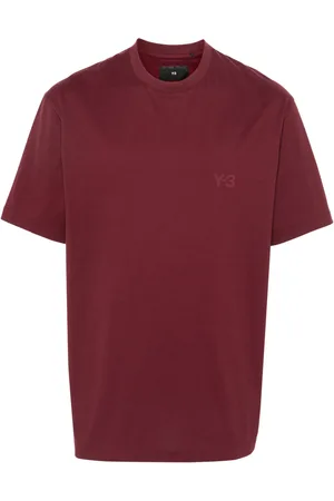 Y-3 Logo-rubberised cotton T-shirt