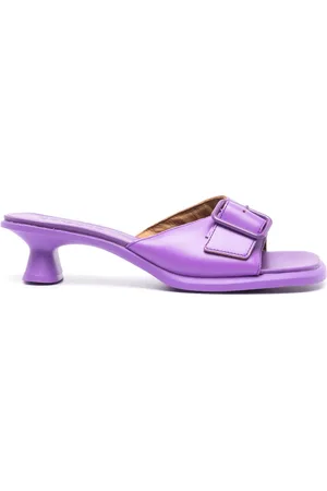 Camper Dina sculpted-heel leather sandals