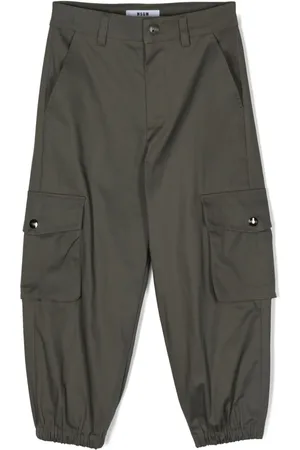 Msgm Twill cotton trousers