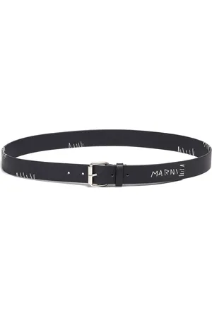 Marni Mending leather belt