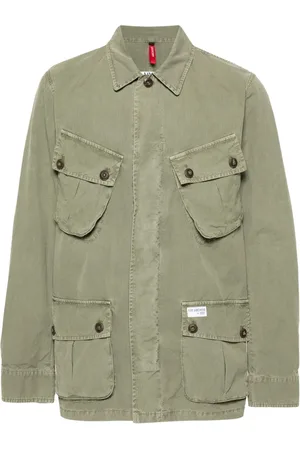 FAY Jungle cotton shirt jacket
