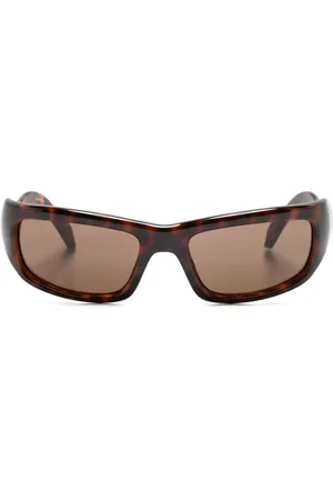 Balenciaga Hamptons rectangle-frame sunglasses