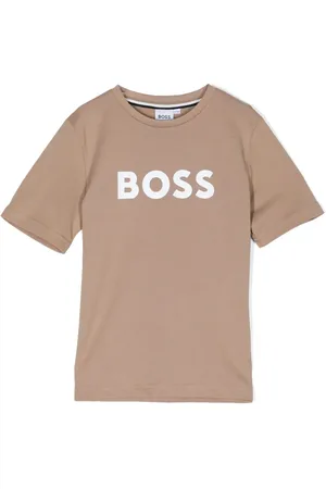HUGO BOSS Logo-print cotton T-shirt