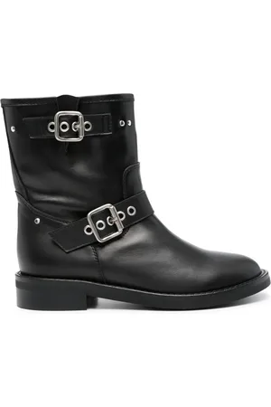 Via Roma Leather ankle boots