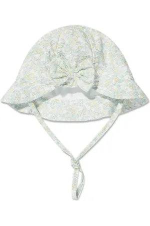 PAZ RODRIGUEZ Bow-detail cotton hat