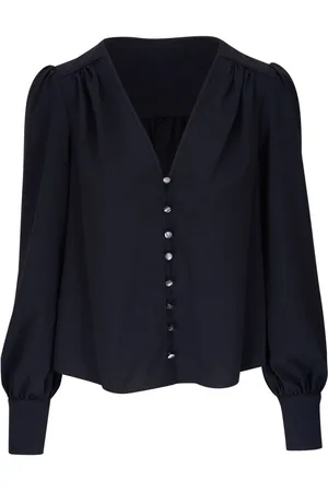 VERONICA BEARD Crepe de chine blouse