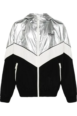 Golden Goose Lens patchwork windbreaker