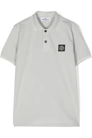 Stone Island Compass-motif polo shirt