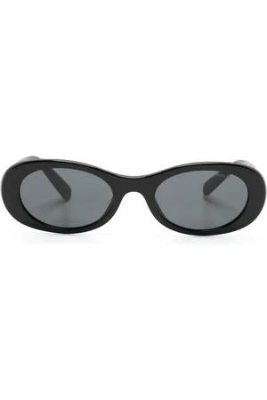 Miu Miu Miu Glimpse oval-frame sunglasses