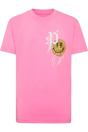 Philipp Plein Smile-print cotton T-shirt