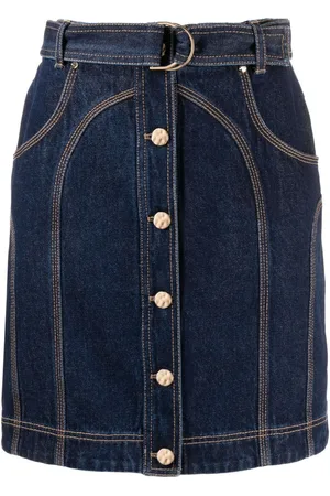 Acler Valleybrook denim mini skirt