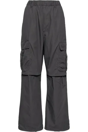 Chocoolate Logo-embroidered cargo trousers
