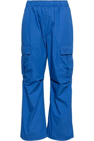 Chocoolate Logo-embroidered cargo trousers