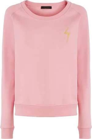Giuseppe Zanotti Hanane lightning bolt-embroidered sweatshirt