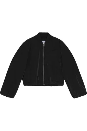 Ganni Drop-shoulder bomber jacket