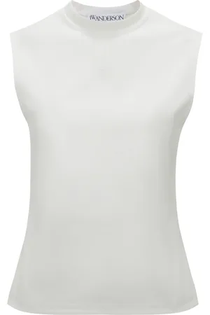 J.W.Anderson Logo-embroidered tank top