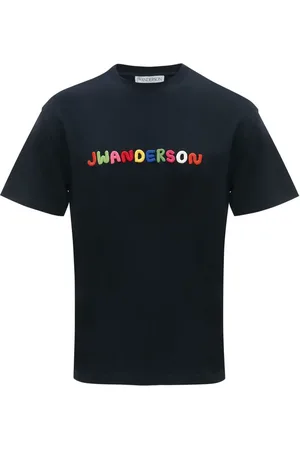 J.W.Anderson Logo-embroidered cotton T-shirt