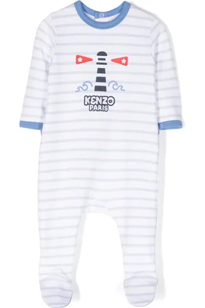 Kenzo Striped round-neck pajamas