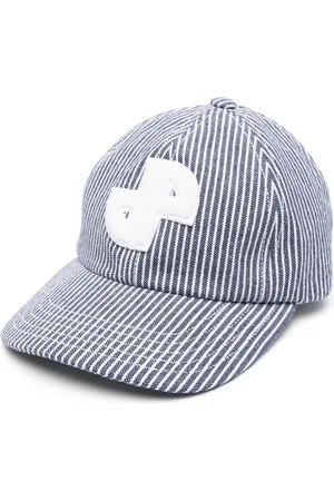 Patou JP striped cotton cap