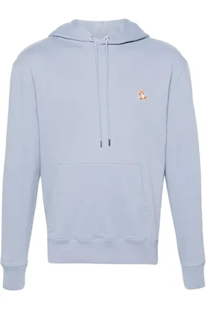 Maison Kitsuné Chillax Fox-patch cotton hoodie