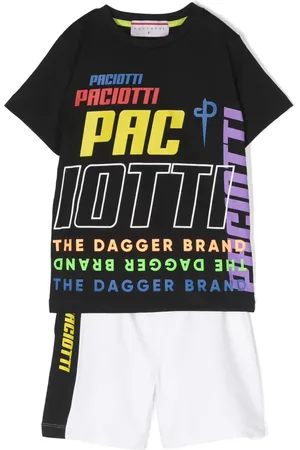 Cesare Paciotti Logo-print cotton tracksuit