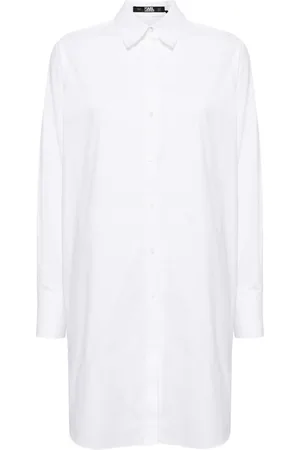 Karl Lagerfeld Ikon embellished long shirt