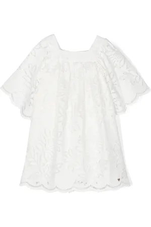 Tartine Et Chocolat Floral-embroidered dress