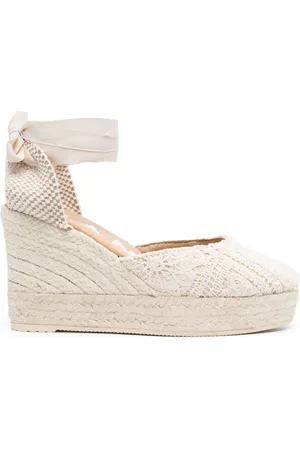MANEBI Yucatán 100mm wedge espadrilles