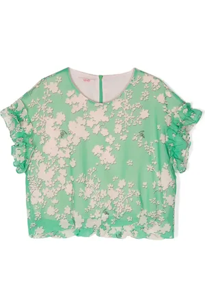 Liu Jo Floral-print crepe blouse