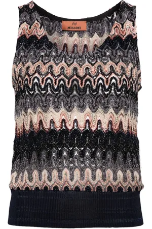 Missoni Wave-pattern tank top