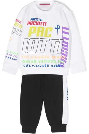 Cesare Paciotti Logo-print tracksuit set