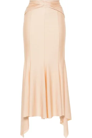Serafini Asymmetric midi skirt