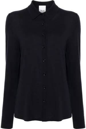 Allude Ribbed virgin-wool cardigan