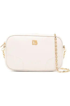 Bimba y Lola Logo-lettering leather crossbody bag