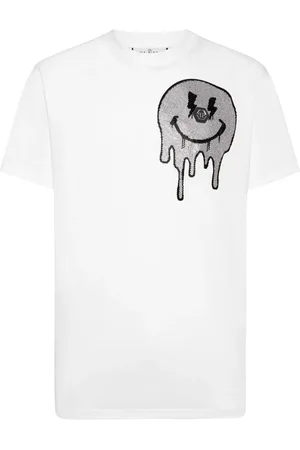 Philipp Plein Smile studded T-shirt