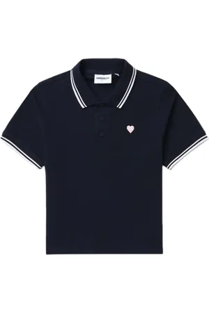 Chocoolate Logo-embroidered polo shirt