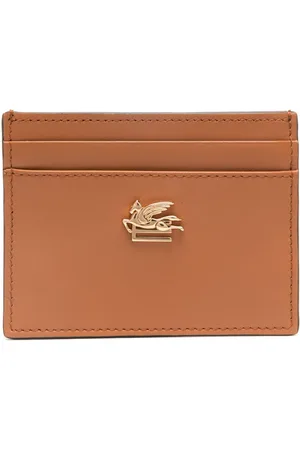 Etro Pegaso-plaque cardholder