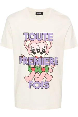 EgonLab Graphic-print cotton T-shirt