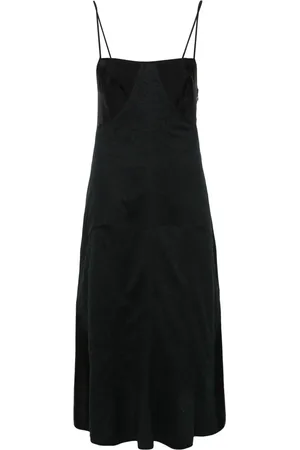 Jil Sander Floral-lace midi dress
