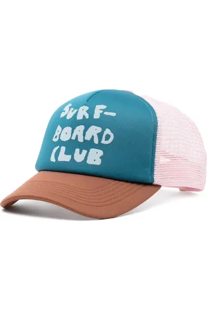 Stockholm Surfboard Club Logo-print panelled cap
