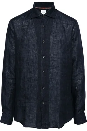Paul Smith Long-sleeve linen shirt
