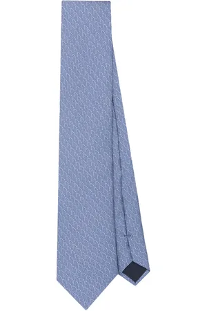 corneliani Patterned-jacquard silk tie