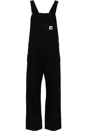 Black cotton 2024 overalls womens